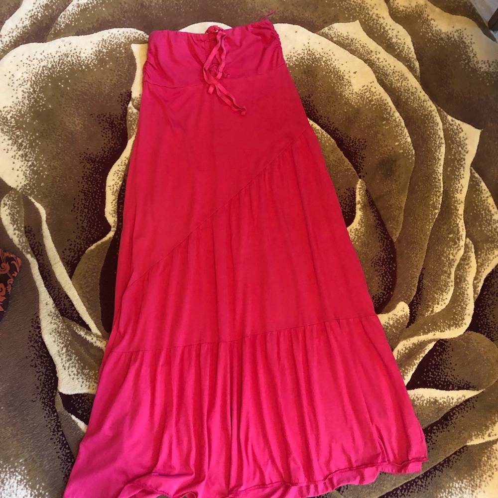 Strapless dress